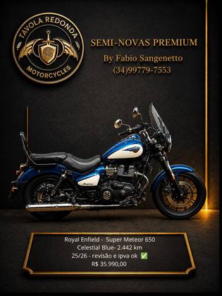 ROYAL ENFIELD METEOR 650 CELESTIAL 